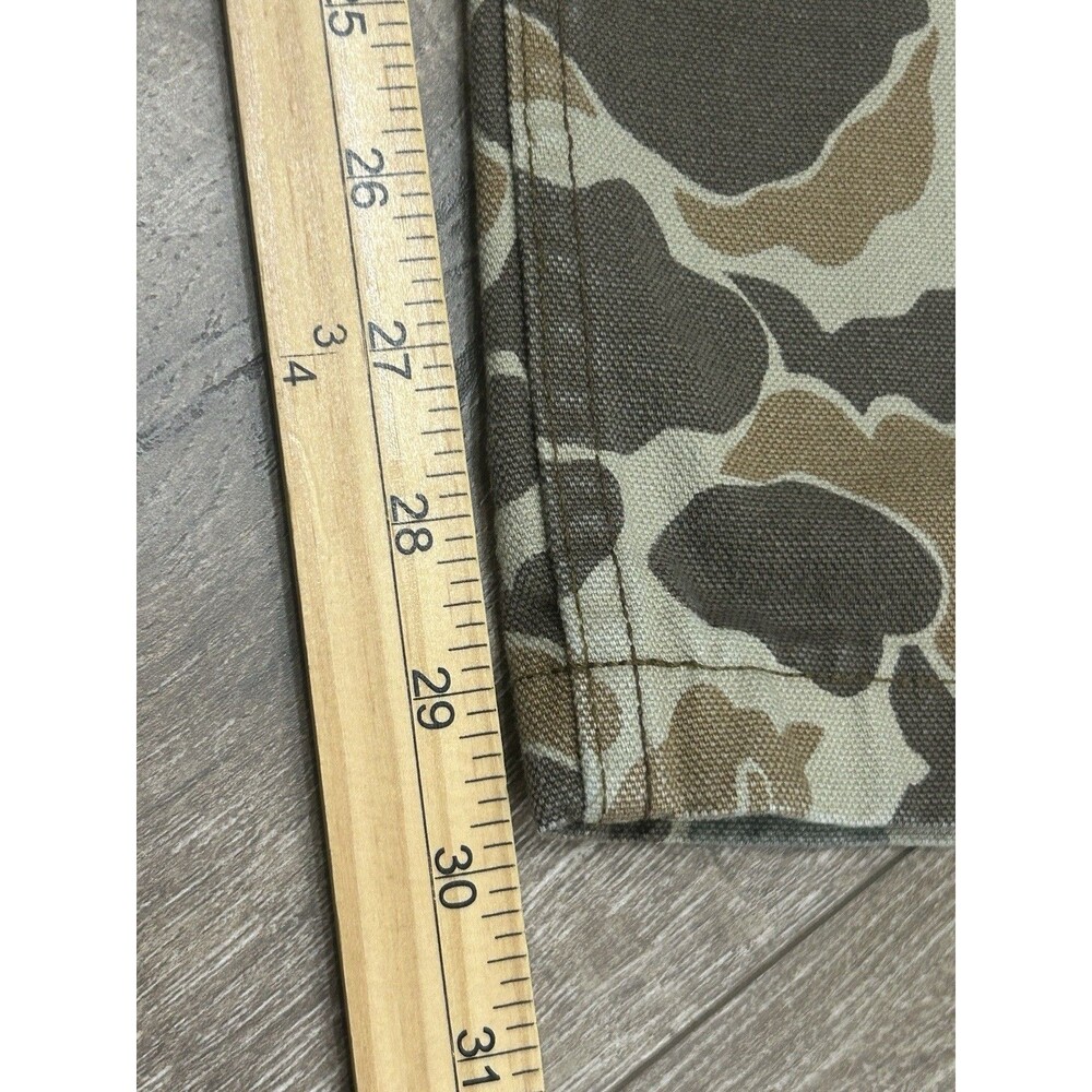 Wallace Barnes Duck Camo Pants Mens 34x30 Canvas Carpenter AB249 - Picture 11 of 11
